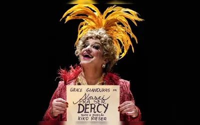 Imagem ilustrativa da imagem Caixa Cultural recebe espetáculo em homenagem a Dercy Gonçalves