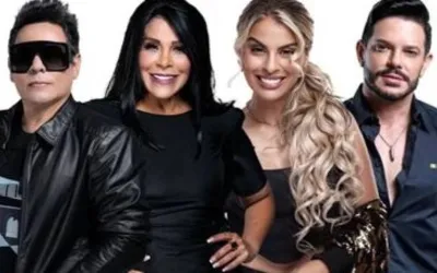 Imagem ilustrativa da imagem Calcinha Preta grava DVD no Parque de Exposições com Maiara e Maraisa