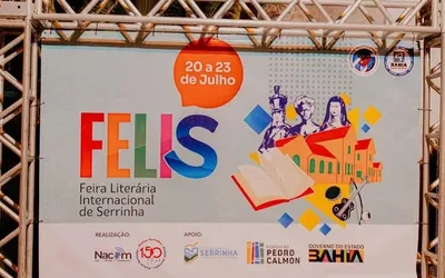 Imagem ilustrativa da imagem Divulgada programação da 1ª Feira Literária Internacional de Serrinha