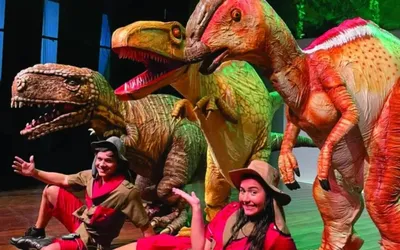 Imagem ilustrativa da imagem Espetáculo 'Uma aventura jurássica' faz curta temporada em Salvador