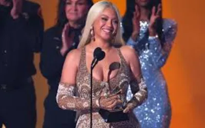 Imagem ilustrativa da imagem Grammy 2025: Beyoncé vence Álbum do Ano pela 1ª vez