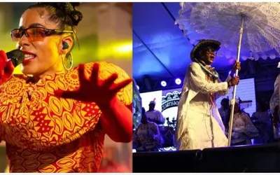 Imagem ilustrativa da imagem Marcia Castro faz show gratuito de gravação ao vivo de novo álbum