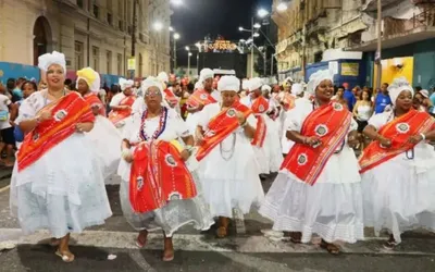 Imagem ilustrativa da imagem Pelourinho recebe cortejo de afoxés nesta quarta