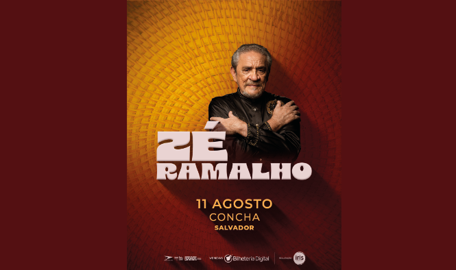 Imagem ilustrativa da imagem A TARDE FM leva você mais acompanhante para curtir o show de Zé Ramalho