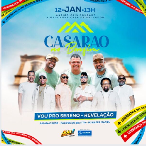 Imagem ilustrativa da imagem Lavagem do Bonfim é no Casarão do Bonfim