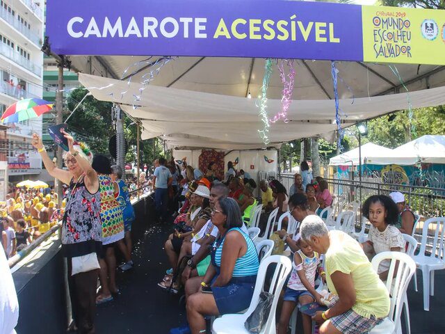 Imagem ilustrativa da imagem Abertas inscrições para camarotes acessíveis do Carnaval de Salvador