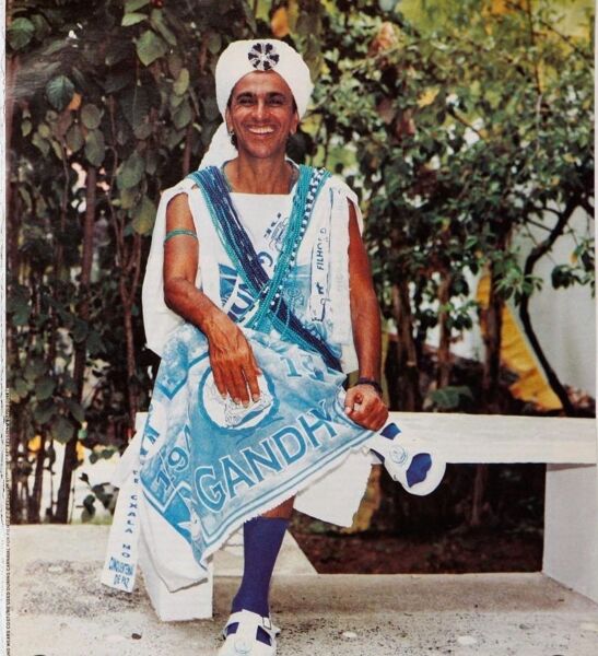 Imagem ilustrativa da imagem Afoxé Filhos de Gandhy vai homenagear Caetano Veloso no Carnaval 2024
