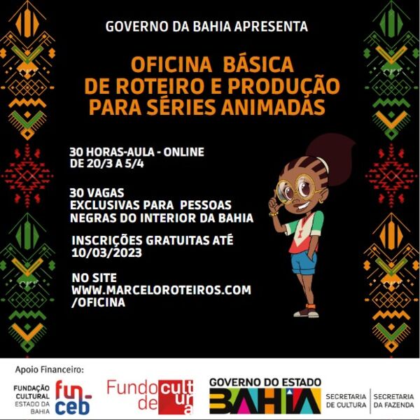 Imagem ilustrativa da imagem Abertas inscrições para Oficina de Roteiro e Produção de Séries