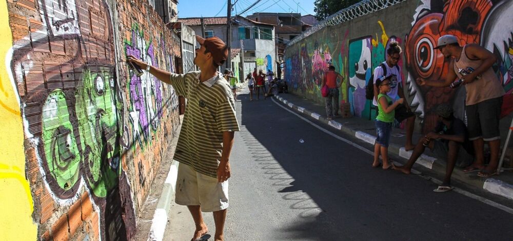 Imagem ilustrativa da imagem Festival de grafitti acontece a partir desta quinta-feira