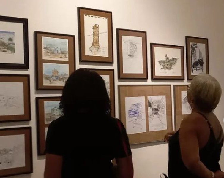 Imagem ilustrativa da imagem Expo USK completa 10 anos e registra desenhos de cidades