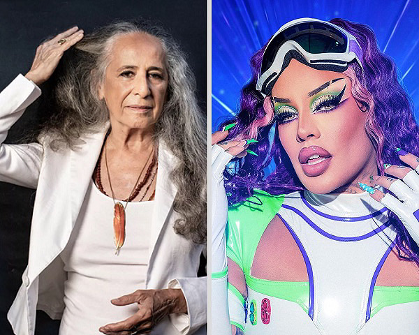 Imagem ilustrativa da imagem Gloria Groove e Maria Bethânia cantarão juntas em homenagem à Alcione