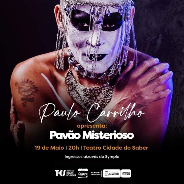 Imagem ilustrativa da imagem Paulo Carrilho fará tributo a Ney Matogrosso no Teatro Cidade do Saber