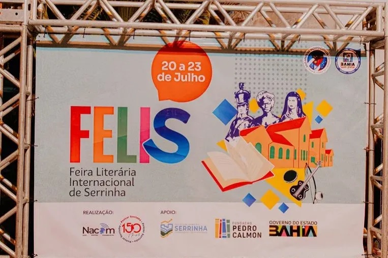 Imagem ilustrativa da imagem Divulgada programação da 1ª Feira Literária Internacional de Serrinha