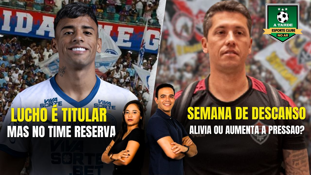 Imagem ilustrativa da imagem LUCHO É TITULAR MAS NO TIME RESERVA + SEMANA DE DESCANSO ALIVIA OU AUMENTA