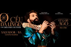  A TARDE FM leva você mais acompanhante para o Espetáculo de Gregório Duvivier