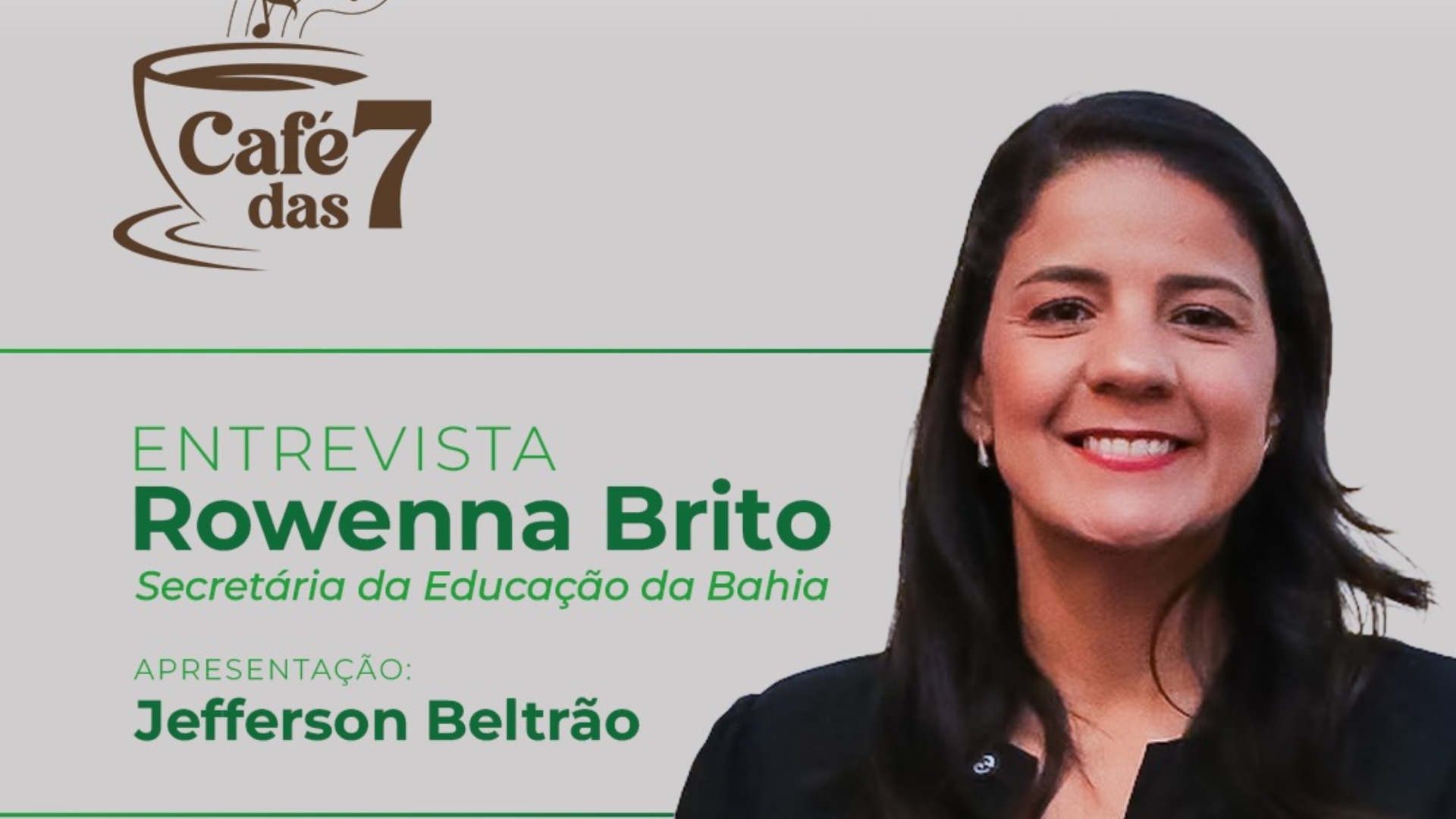 Imagem ilustrativa da imagem A TARDE FM NO PREPARA ENEM: ROWENNA BRITO FALA TUDO SOBRE O EVENTO!