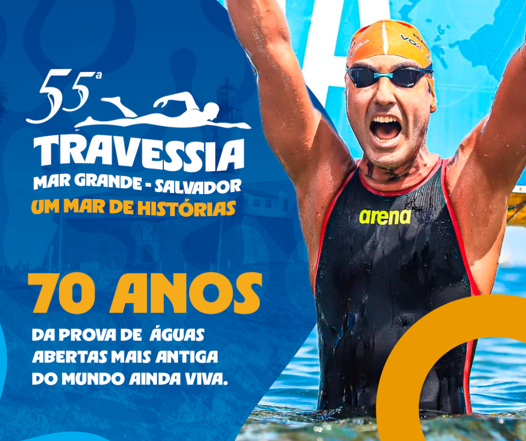 Imagem ilustrativa da imagem Confira a lista dos inscritos na 55ª Travessia Mar Grande - Salvador