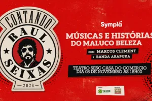  A TARDE FM leva você mais acompanhante para curtir Contando Raul Seixas