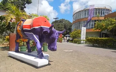 Imagem ilustrativa da imagem Metrô baiano recebe escultura que homenageia a lendária Mulher de Roxo