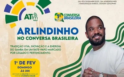 Imagem ilustrativa da imagem Arlindinho é o convidado do Conversa Brasileira