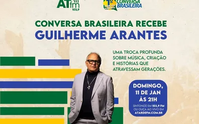Imagem ilustrativa da imagem Guilherme Arantes é o convidado do Conversa Brasileira