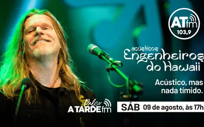 Imagem ilustrativa da imagem Palco A Tarde FM recebe Engenheiros do Hawaii