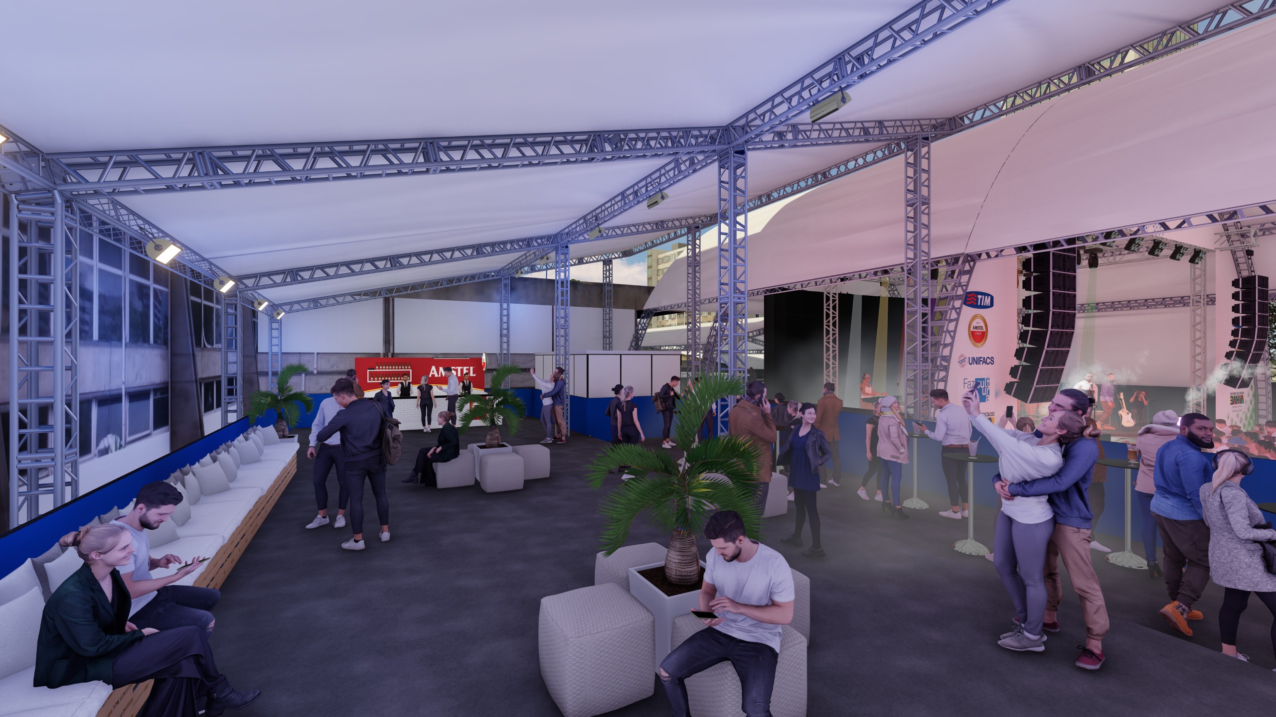 Imagem ilustrativa da imagem Arena A TARDE estreia com infraestrutura de ponta e celebra música brasileira