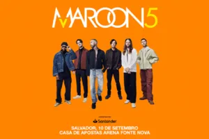  A TARDE FM leva você mais acompanhante para curtir o show de Maroon 5