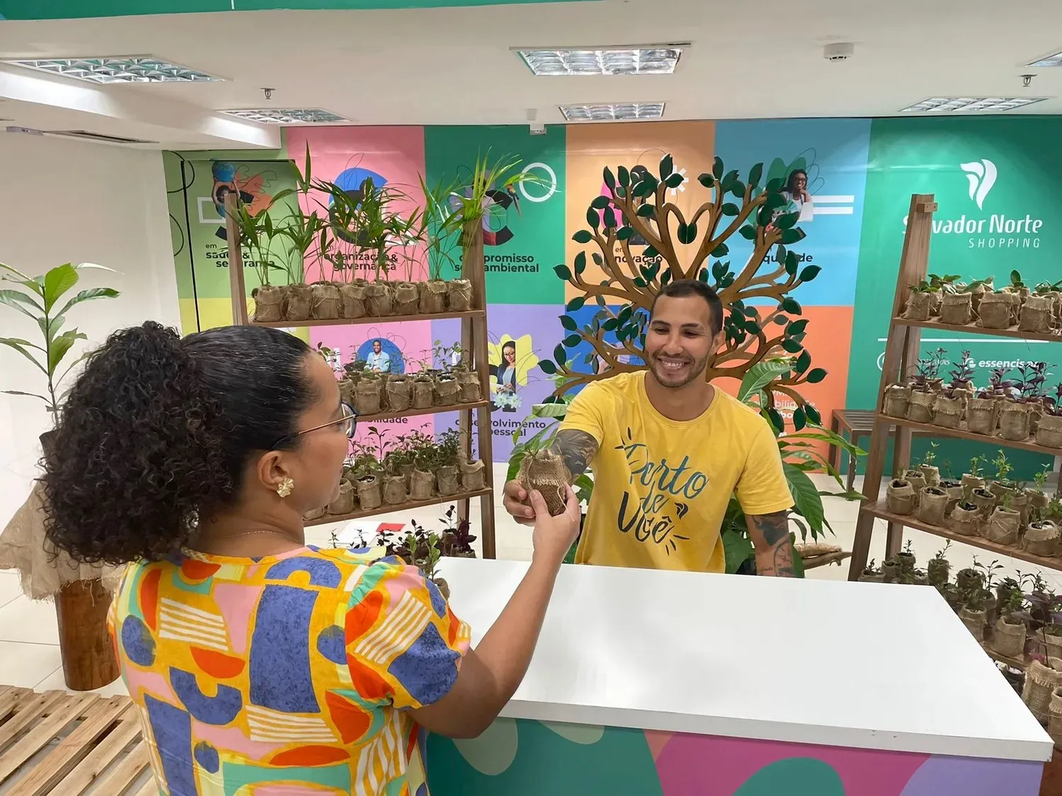 
		Ações gratuitas marcam Semana do Meio Ambiente em shopping de Salvador