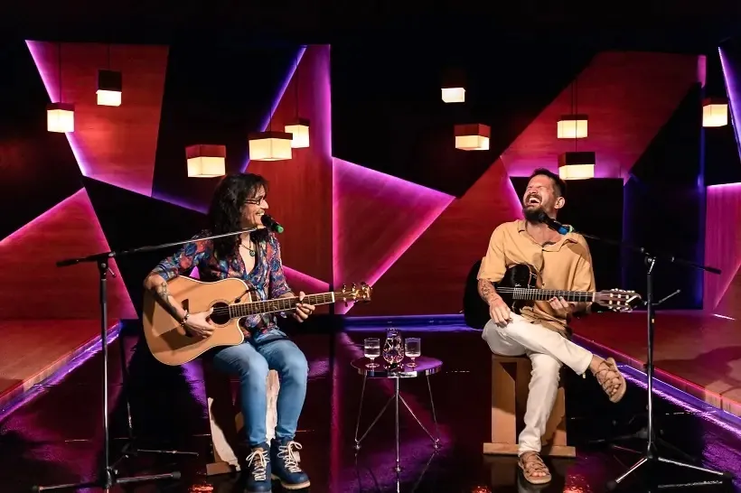 
		Luiz Caldas e Saulo farão show intimista na Concha Acústica do TCA