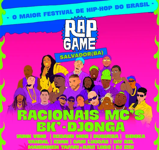 
		O maior festival do Brasil - RAP Game Festival