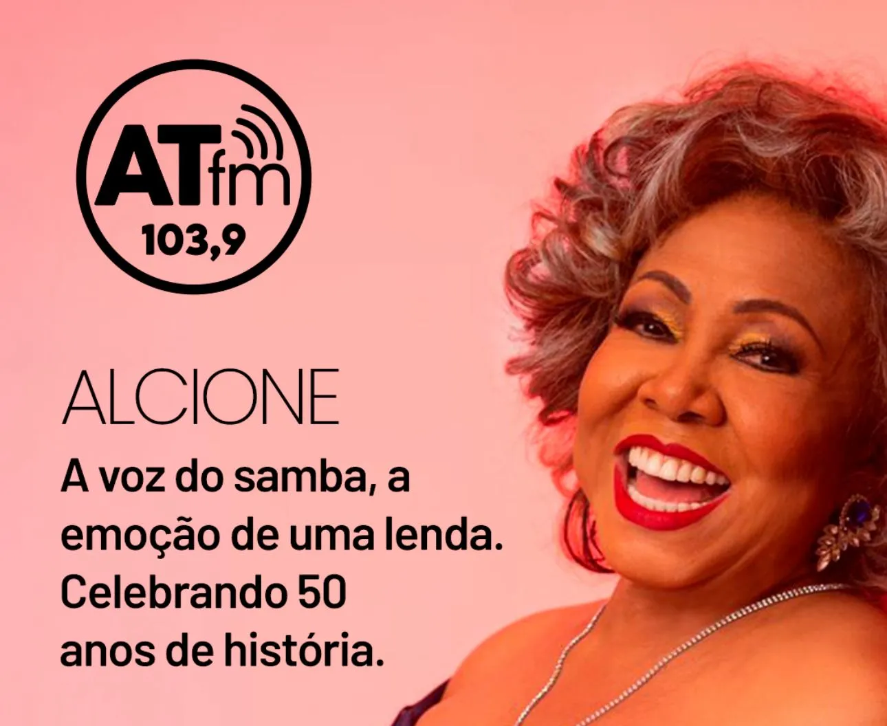 
		Palco A Tarde FM celebra a carreira de Alcione neste sábado, 23