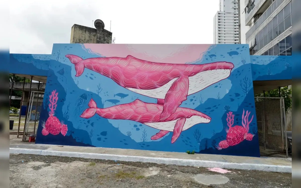 A TARDE transforma sede com street art de Diogo Galvão