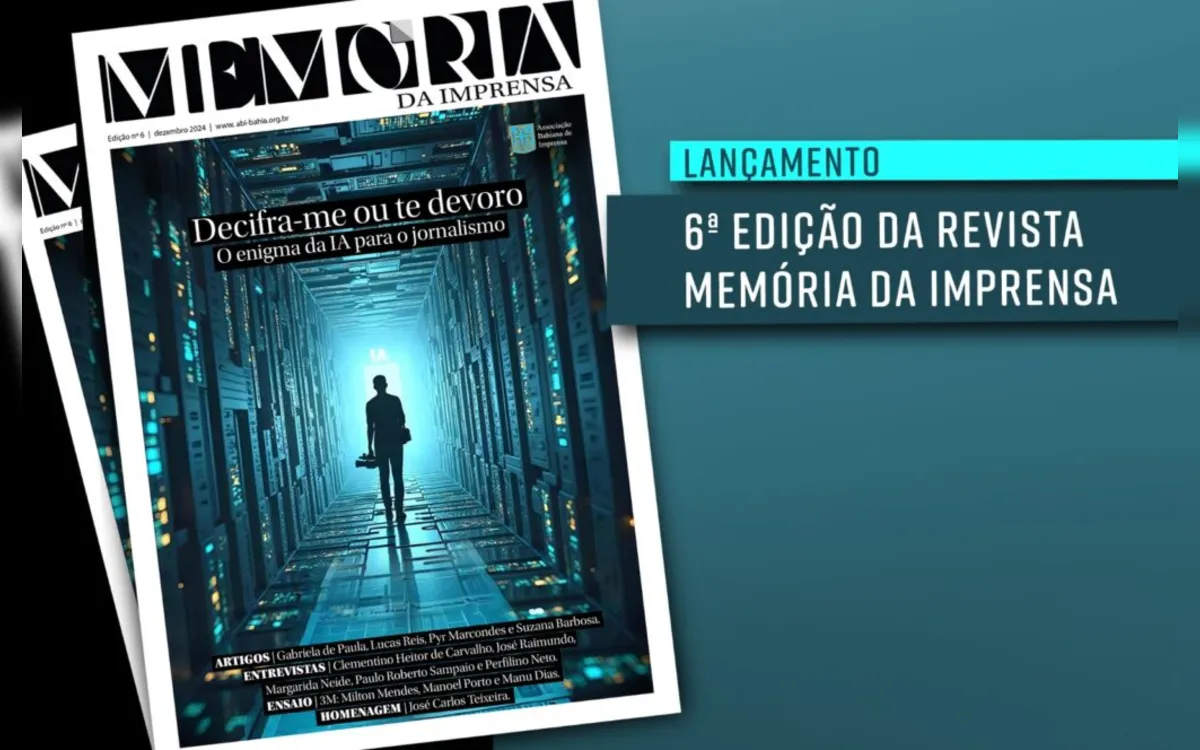 ABI lança a 6ª edição da Revista Memória da Imprensa neste sábado (14)