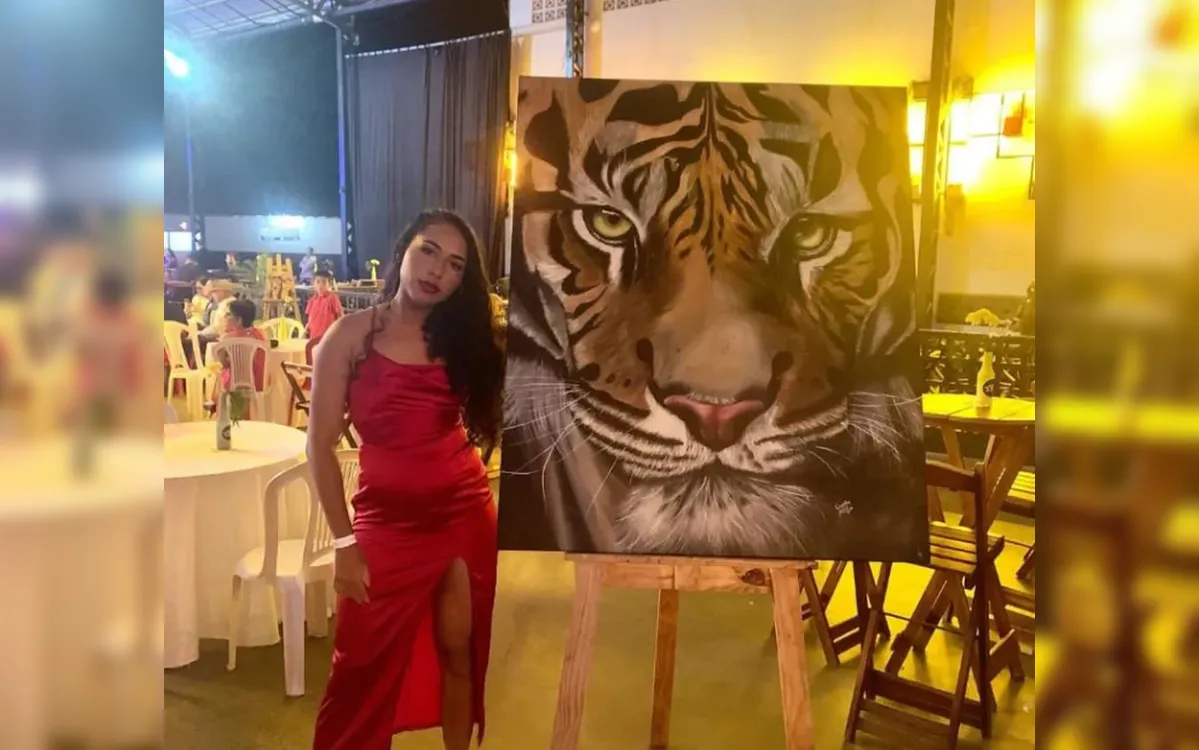 Adolescente baiana é escolhida para expor telas no Museu do Louvre