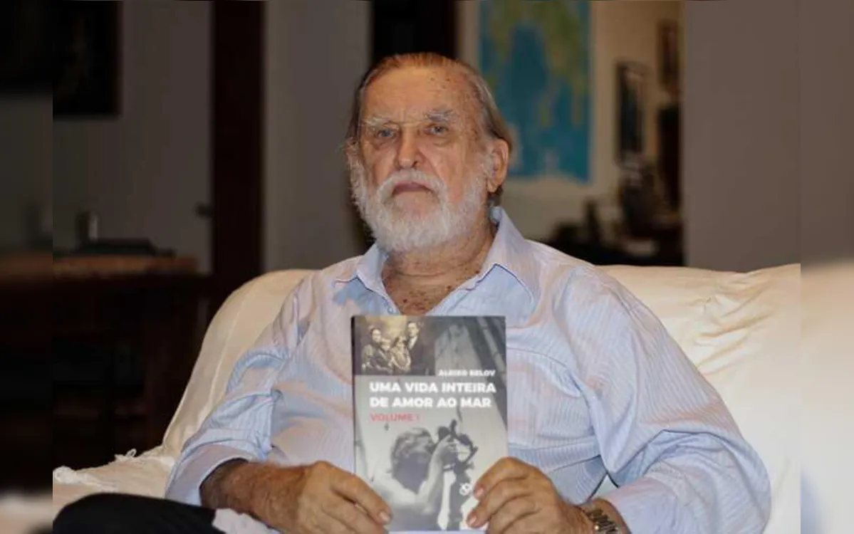 Aleixo Belov lança sua autobiografia Uma Vida Inteira de Amor ao Mar