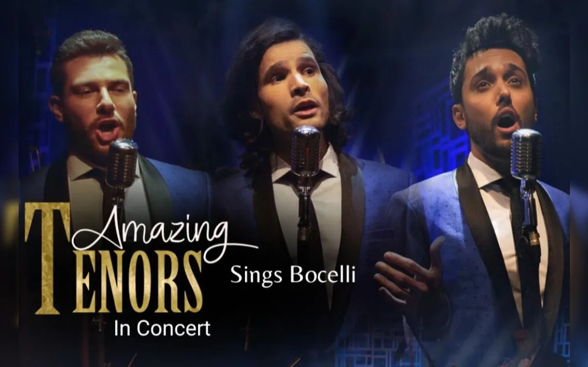 Amazing Tenors - In Concert chega ao Teatro SESC Casa do Comércio