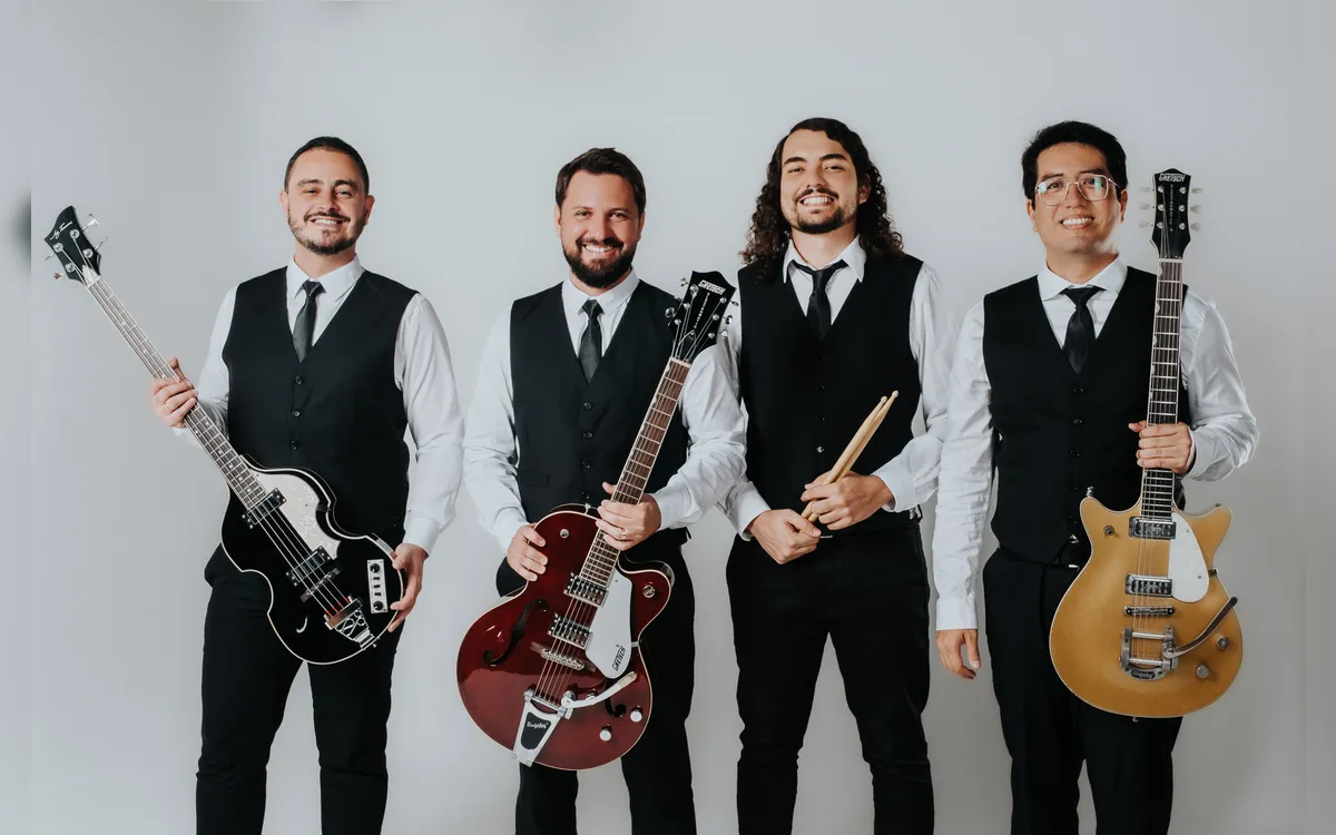 Banda Us Beatles comemora 60 anos do disco “HELP!” no Sesi Rio Vermelho