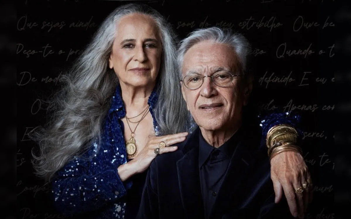 Bethânia e Caetano divulgam informações sobre ingressos da turnê