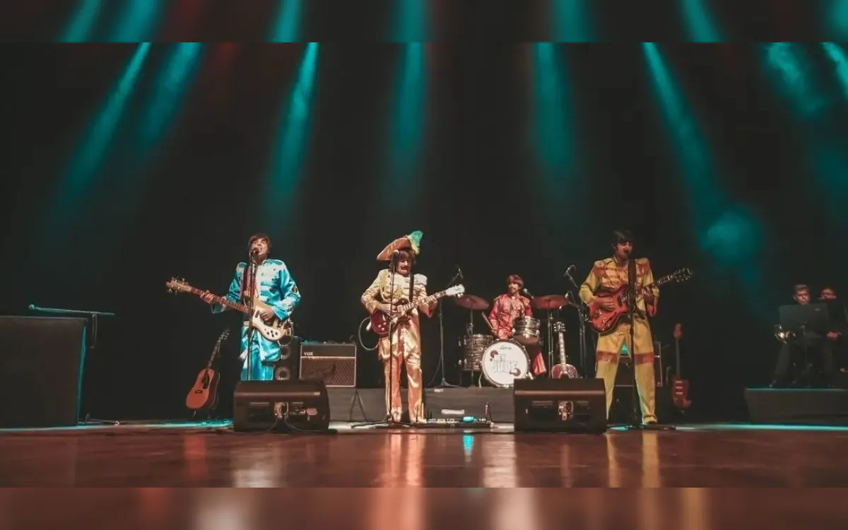 Concha Acústica recebe show em tributo aos Beatles