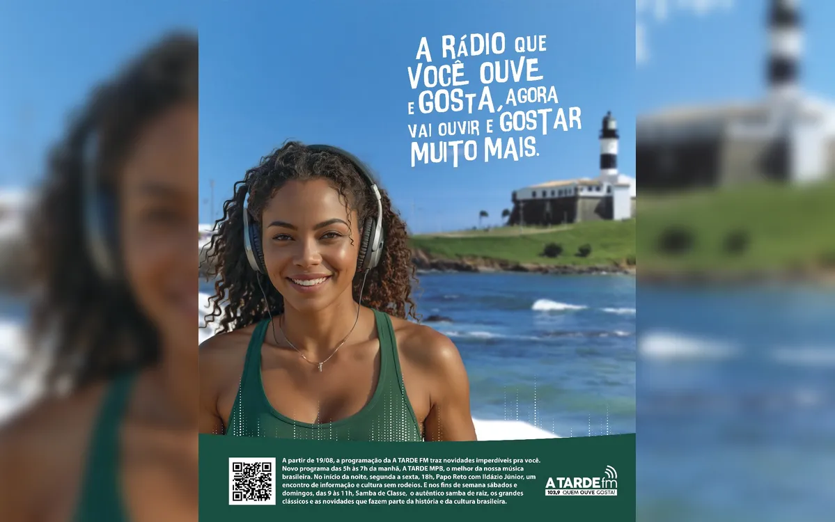 Confira nova grade de programação da rádio A TARDE FM