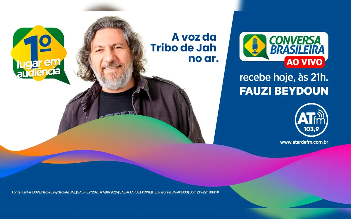Conversa Brasileira bate um papo com Fauzi Beydoun domingo, 29