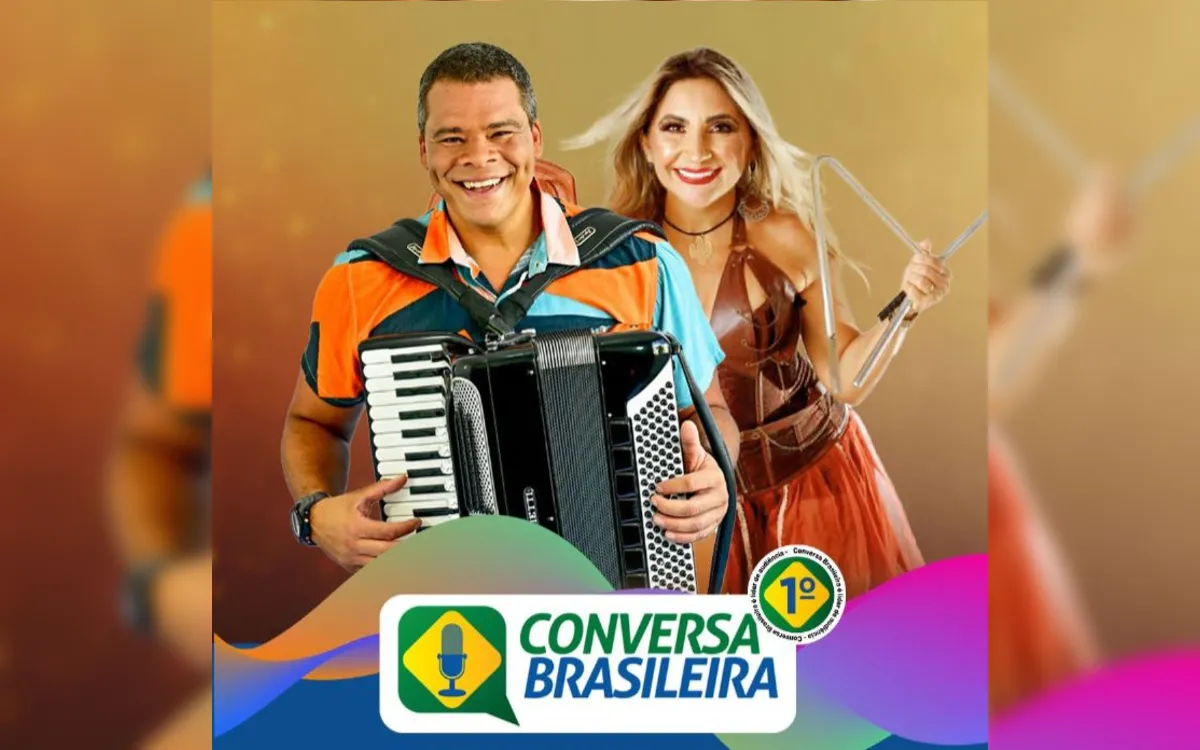 Conversa Brasileira terá Júlio César Sanfoneiro e Iranilda Albuquerque