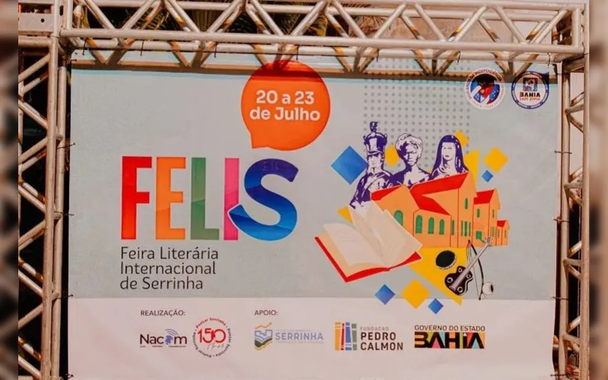 Divulgada programação da 1ª Feira Literária Internacional de Serrinha