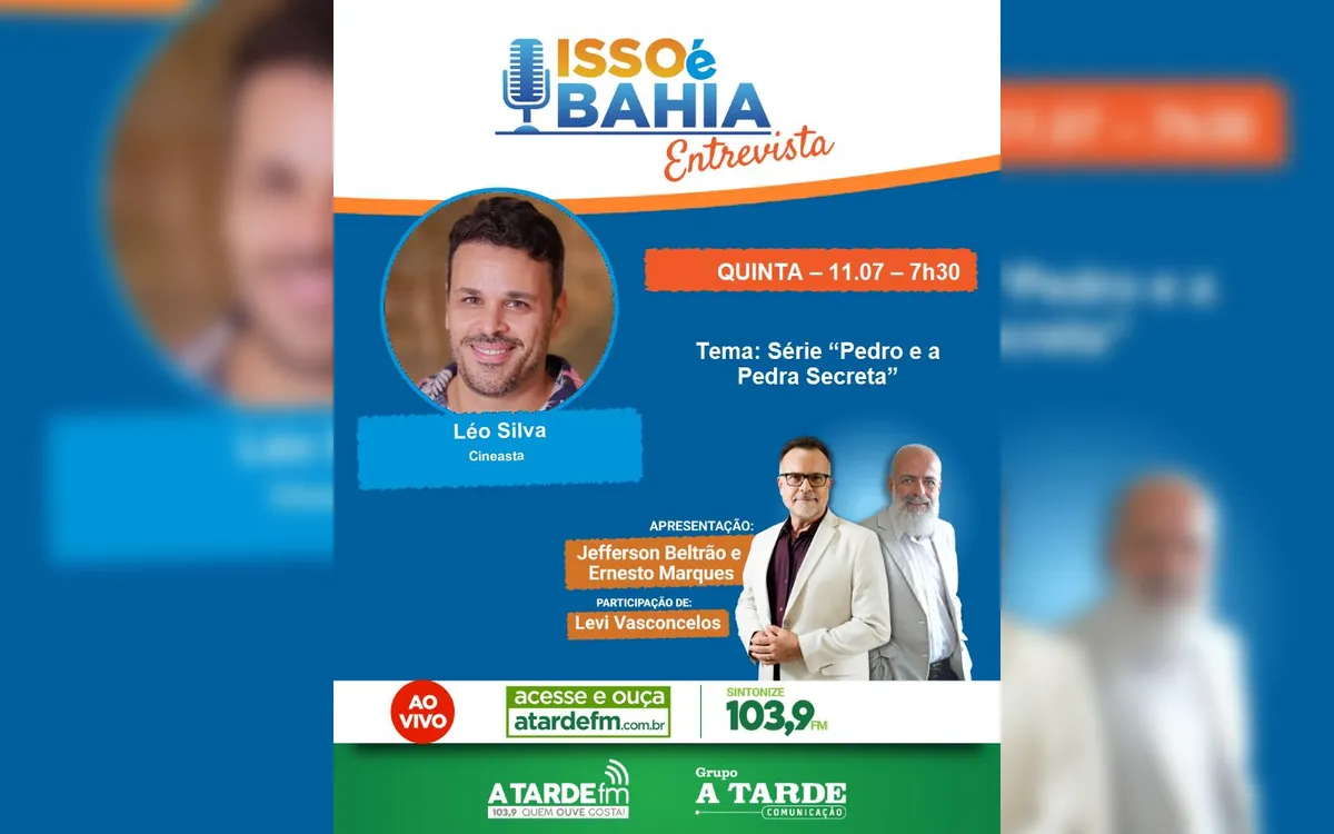 Entrevista: Pré-lançamento da série "Pedro e a Pedra Secreta" acontece amanhã,12