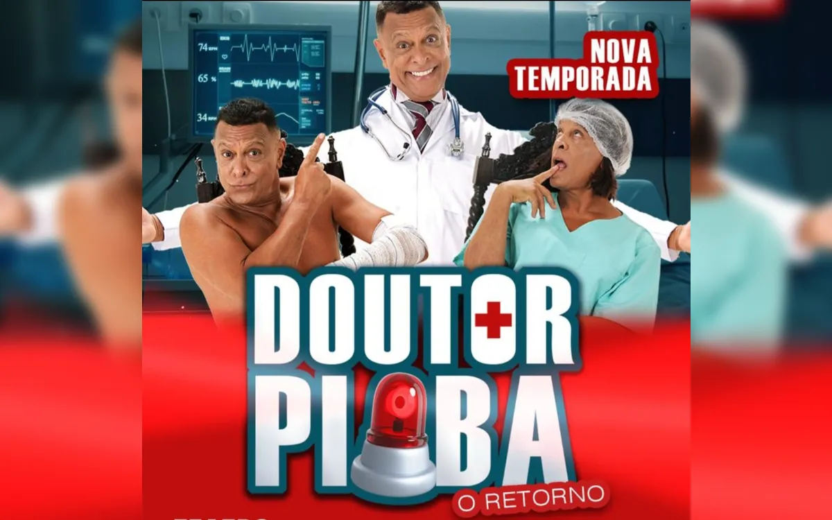 Espetáculo ‘Doutor Piaba, O Retorno’ volta em cartaz no Jorge Amado