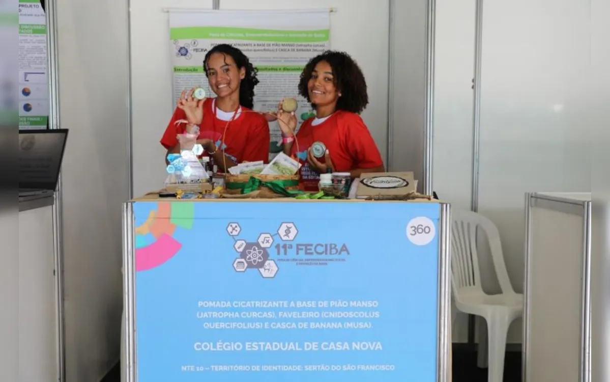 Estudantes criam pomada à base de plantas e resíduos orgânicos