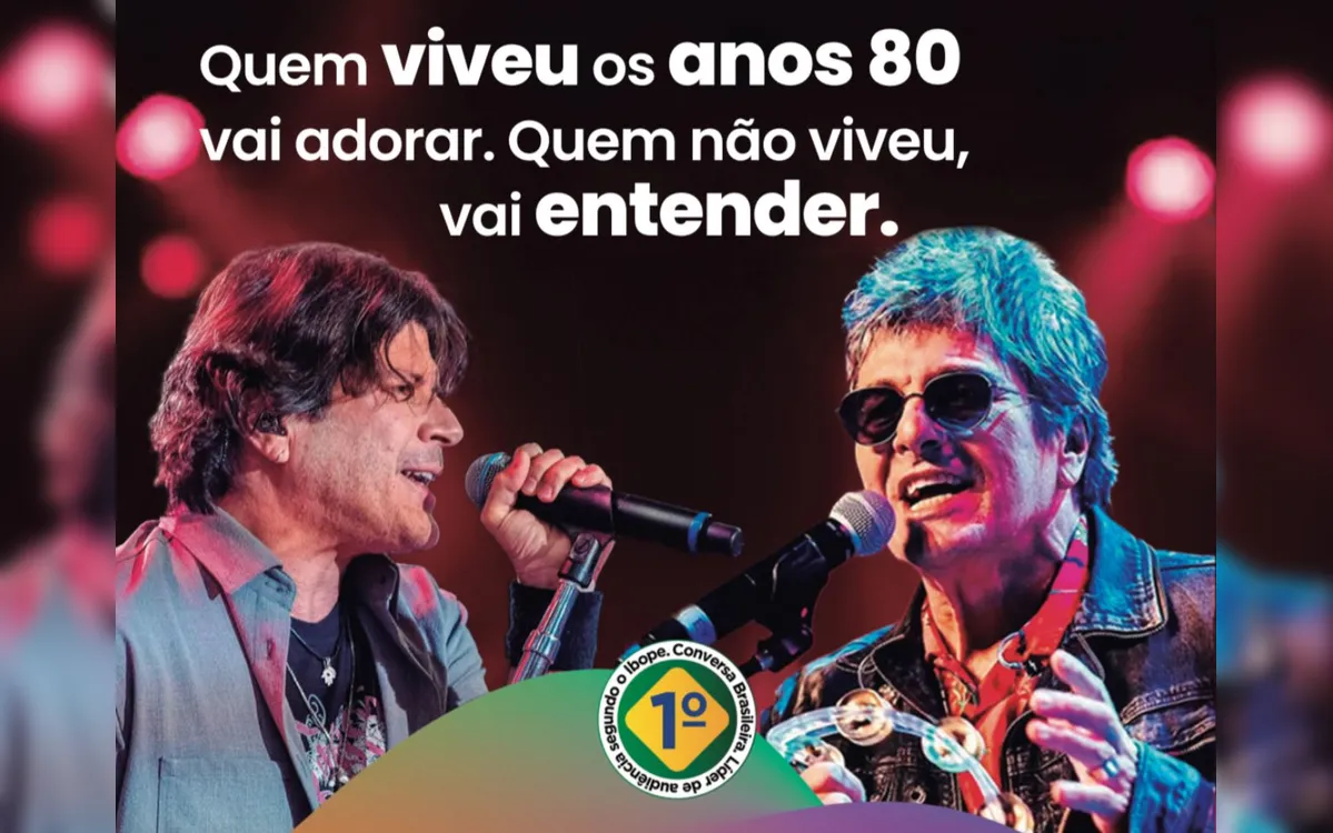 Evandro Mesquita e Paulo Ricardo são os convidados do Conversa Brasileira