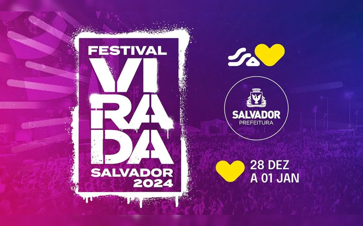 Festival Virada Salvador 2024 - 29 de dezembro