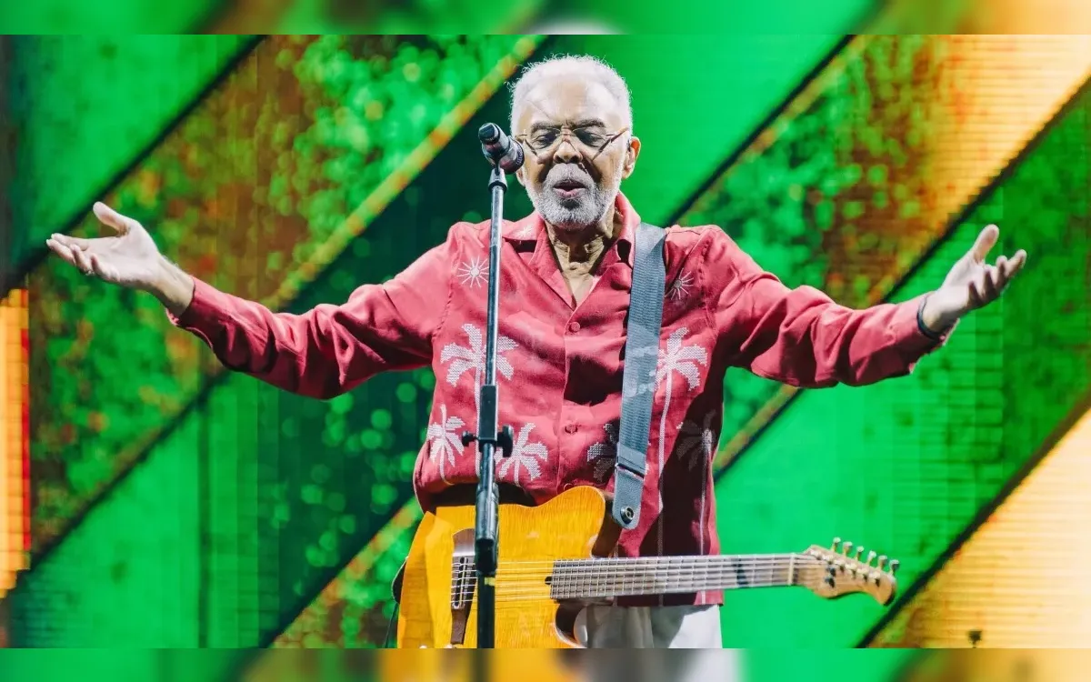 Gilberto Gil confirma Liniker, João Gomes e mais shows em navio Tempo Rei